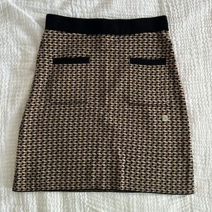 Ann Taylor Factory Knit Patterned Skirt